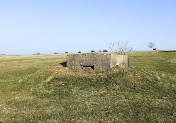Ligne Maginot - STAND de TIR Nord (Blockhaus pour arme infanterie) - Façade de tir
