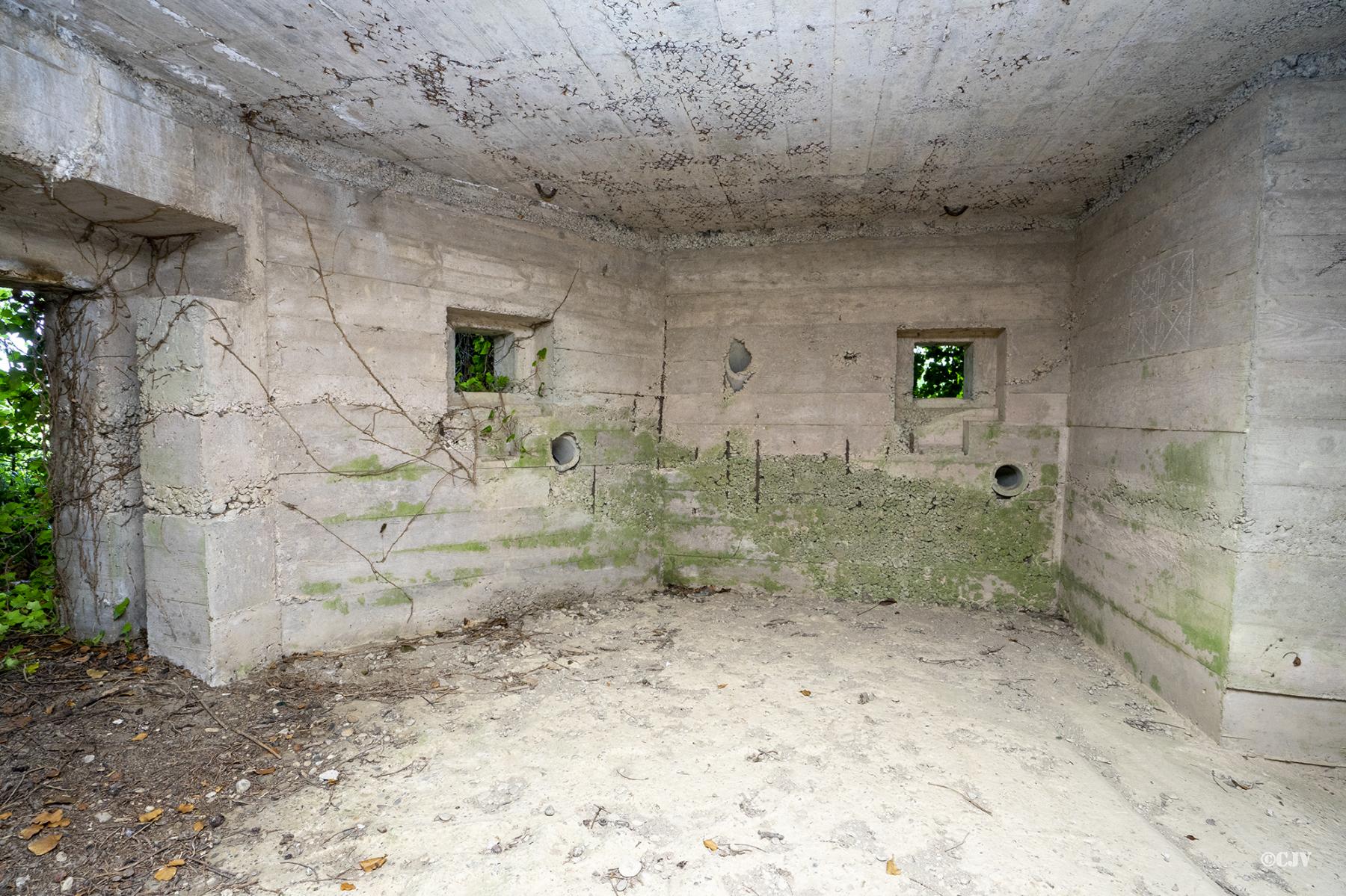 Ligne Maginot - NEUSCHOLLEN EST - (Casemate d'infanterie - Simple) - Chambre de tir