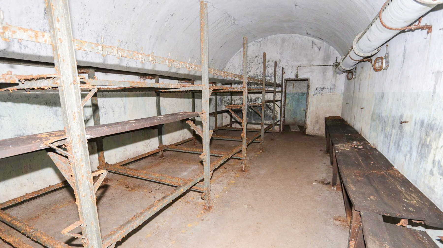 Ligne Maginot - FROHMUHL (PC DU QUARTIER KAPELLENHOF - II/153° RIF) - (Abri) - Chambrée pour la troupe