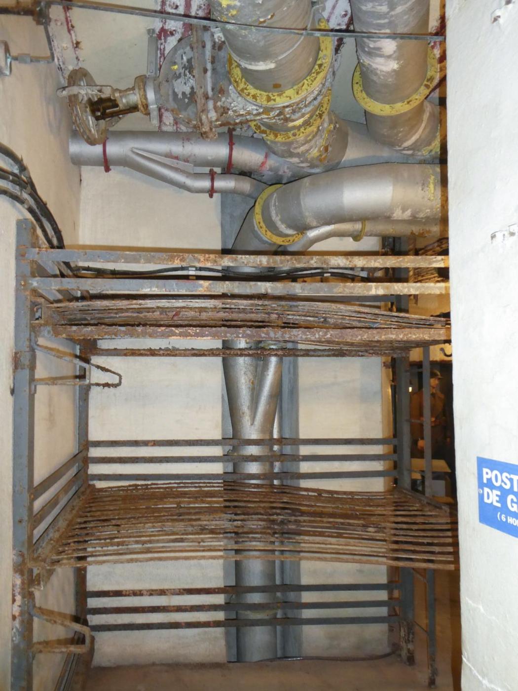 Ligne Maginot - SAINT ROCH (SHR) - (Ouvrage d'artillerie) - Bloc 1
Salle de garde