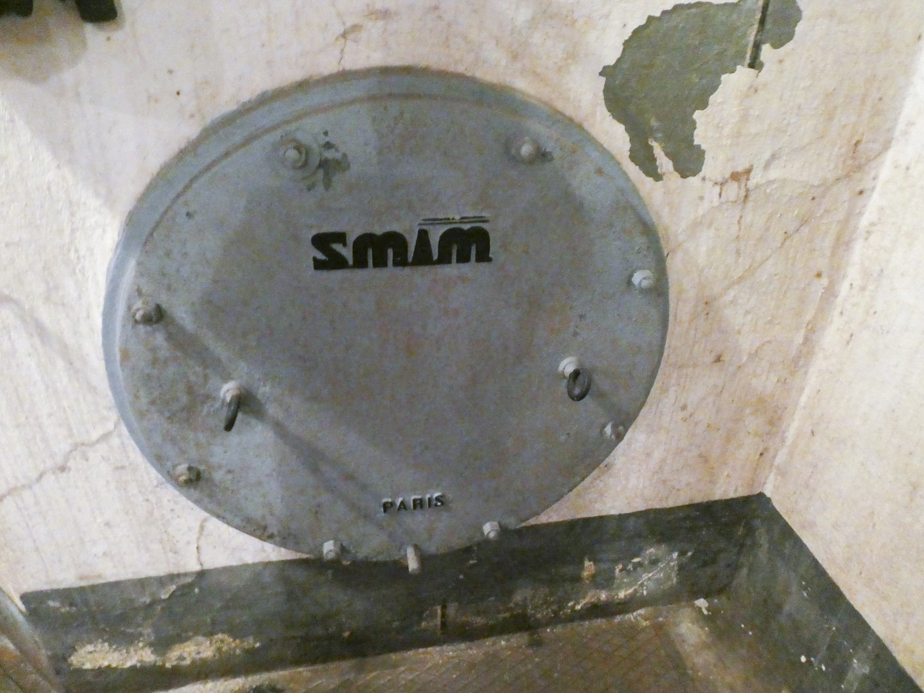 Ligne Maginot - SAINT ROCH (SHR) - (Ouvrage d'artillerie) - Accès à la chambre de détente des échappements moteurs