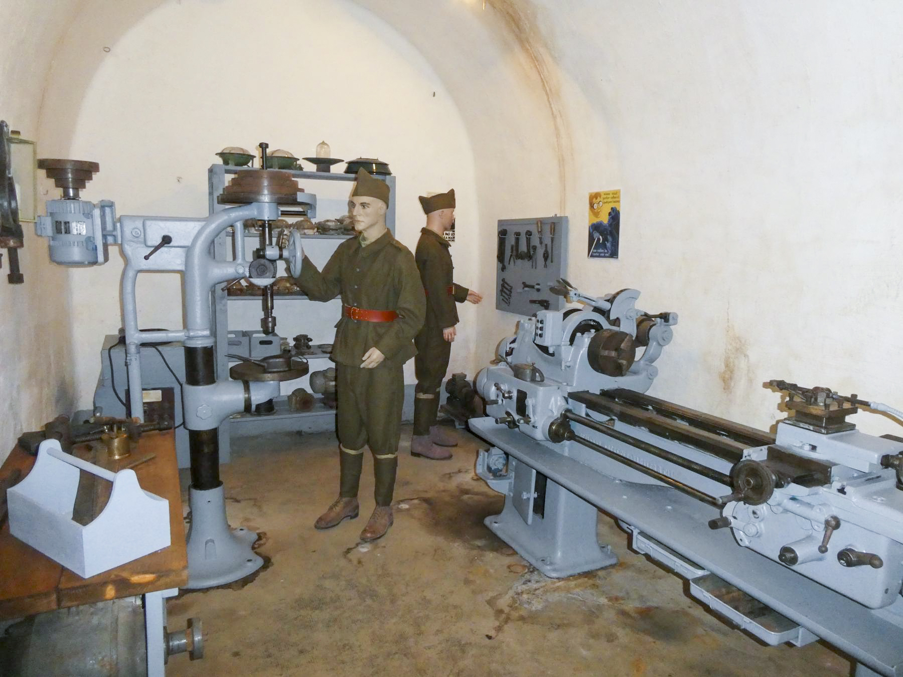 Ligne Maginot - SAINT ROCH (SHR) - (Ouvrage d'artillerie) - Atelier