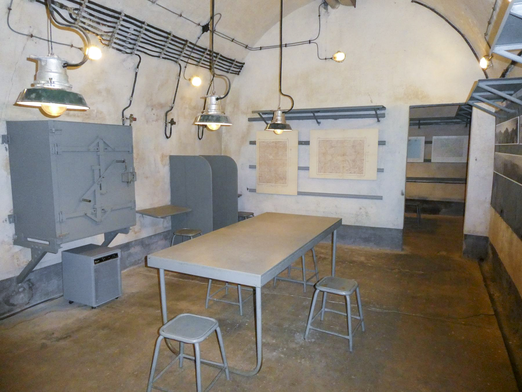 Ligne Maginot - SAINT ROCH (SHR) - (Ouvrage d'artillerie) - Poste de commandement
