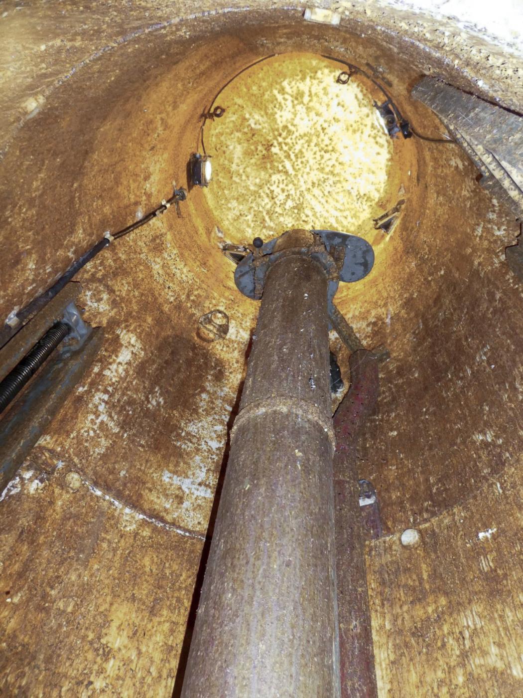 Ligne Maginot - SAINT ROCH (SHR) - (Ouvrage d'artillerie) - Bloc 4
Une des trois cloches JM