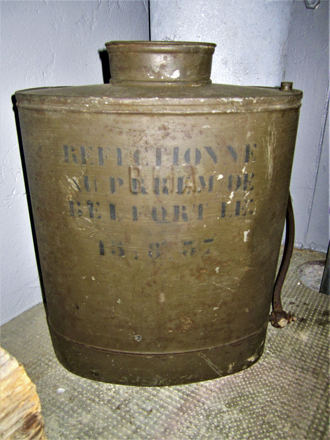 Ligne Maginot - 86 - ASCHENBACH - (Casemate d'infanterie - Double) - Pulvérisateur Vermorel - Gregory Fuchs