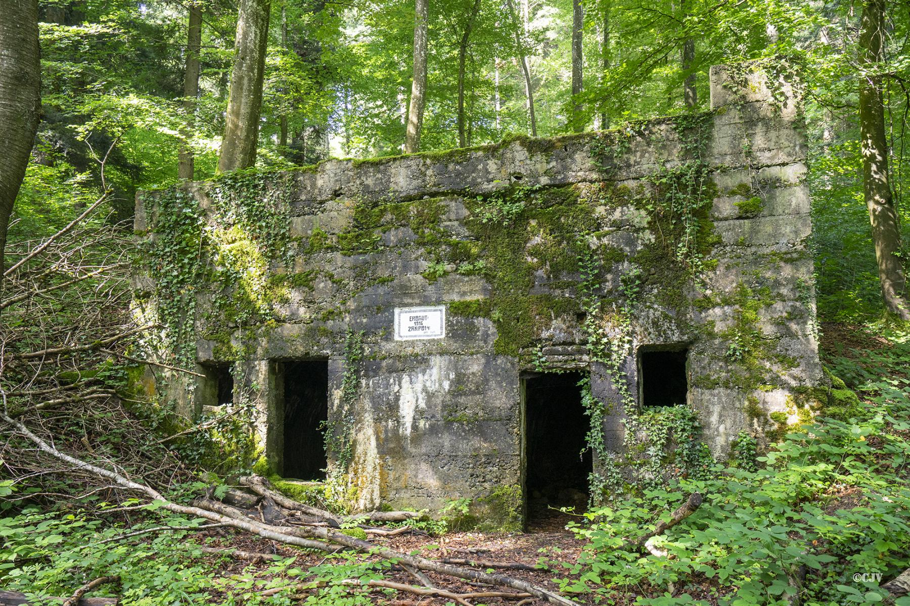 Ligne Maginot - SAMSTAGBERG - (Abri) - La façade - Lia VERMEULEN