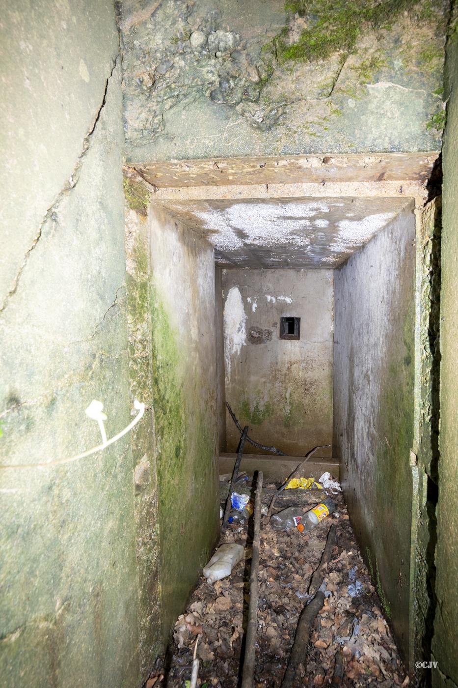 Ligne Maginot - BUCHWALD NORD - (Blockhaus pour arme infanterie) - L'entrée - Lia VERMEULEN