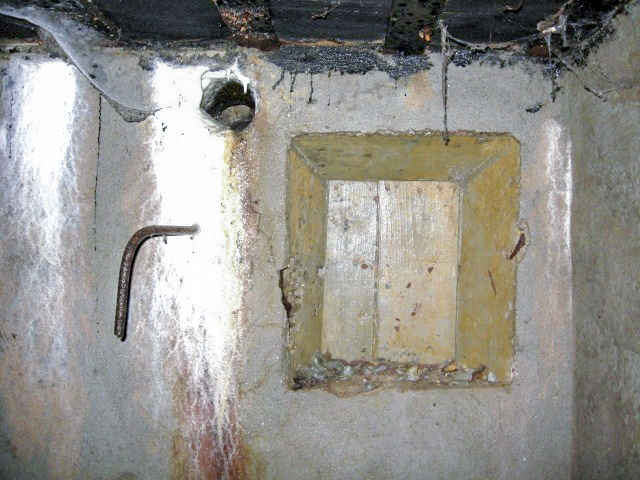 Ligne Maginot - HAMMELSWIESE 6 - (Blockhaus pour arme infanterie) - Niche à lampe