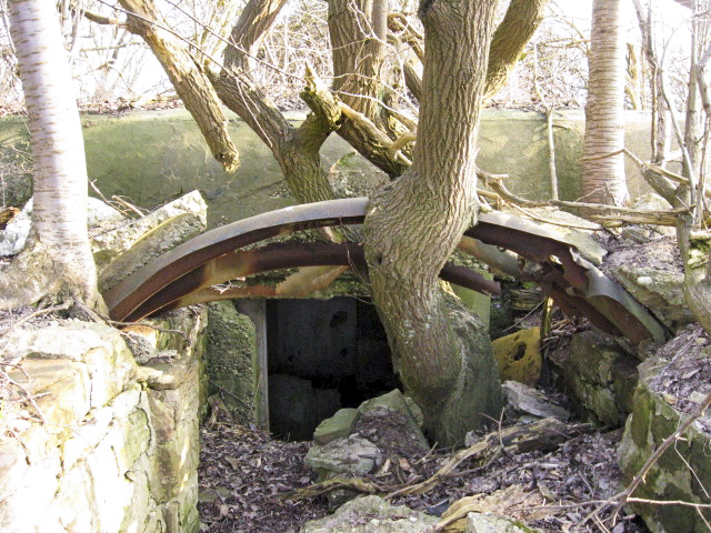 Ligne Maginot - HAMMELSWIESE 9 - (Blockhaus pour canon) - L'entrée du matériel - Christian LENHARD