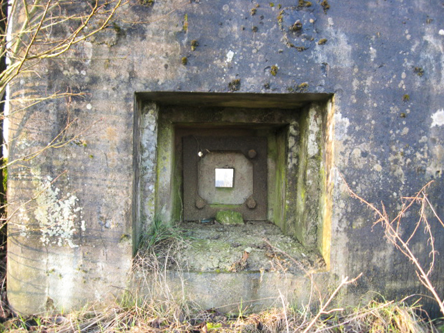 Ligne Maginot - HEILIGENBRONNEN EST - (Blockhaus pour canon) - Créneau  FM