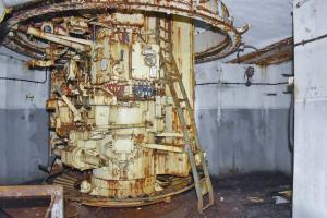 Ligne Maginot - SIMSERHOF - (Ouvrage d'artillerie) - Bloc 3
Tourelle mortier 81