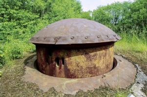 Ligne Maginot - SIMSERHOF - (Ouvrage d'artillerie) - Bloc 4
Tourelle des mitrailleuses