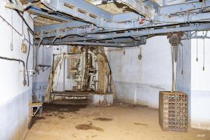 Ligne Maginot - SIMSERHOF - (Ouvrage d'artillerie) - Bloc 6
Monorail Tourtellier pour l’approvisionnement du canon obusier 75/32