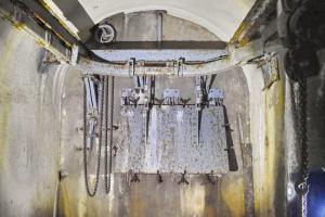 Ligne Maginot - SIMSERHOF - (Ouvrage d'artillerie) - Bloc 6
Trappe de la fosse à douilles du bloc