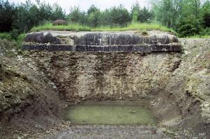 Ligne Maginot - SIMSERHOF - (Ouvrage d'artillerie) - Bloc 8
Excavation pour faire une sortie de secours