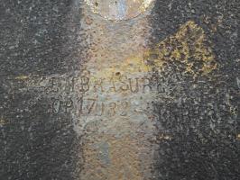 Ligne Maginot - SIMSERHOF - (Ouvrage d'artillerie) - Bloc 8
Tourelle à éclipse de 75mm