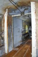 Ligne Maginot - SIMSERHOF - (Ouvrage d'artillerie) - Porte blindée avec passage de la caténaire