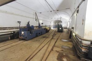 Ligne Maginot - SIMSERHOF - (Ouvrage d'artillerie) - Galeries de l'ouvrage
Locotracteurs VETRA pour voie de 60