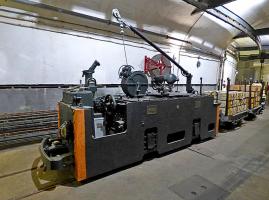 Ligne Maginot - SIMSERHOF - (Ouvrage d'artillerie) - Locotracteur Schneider-Westinghouse