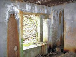 Ligne Maginot - HOLZSCHLAG 3 - (Blockhaus pour canon) - L'entrée du matériel