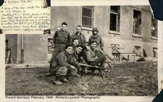 Ligne Maginot - LEGERET - (Camp de sureté) - Photos prises par la garnison américaine ayant occupé le camp en 1945