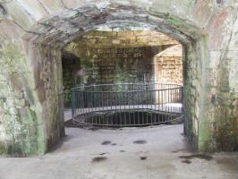 Ligne Maginot - FORT DE GIROMAGNY - (Position d'artillerie préparée) - L'emplacement d'une des deux tourelles Mougin disparues