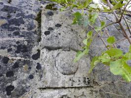 Ligne Maginot - MISSLINGEN 1 - (Blockhaus pour canon) - Un des reliefs de la façade principal