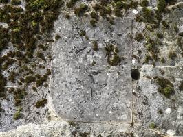 Ligne Maginot - MISSLINGEN 1 - (Blockhaus pour canon) - Le cartouche au-dessus de l'entrée personnel