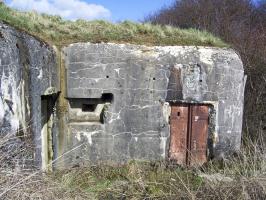 Ligne Maginot - MISSLINGEN 1 - (Blockhaus pour canon) - Vue arriere