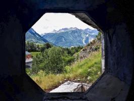 Ligne Maginot - SAINT GOBAIN - (Ouvrage d'infanterie) - Bloc 4
Vue depuis le créneau FM