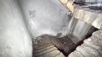Ligne Maginot - BREMMELBACH NORD - C6 - (Casemate d'infanterie - double) - Cage d'escalier de la casemate Nord