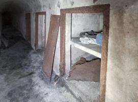 Ligne Maginot - BREMMELBACH NORD - C6 - (Casemate d'infanterie - double) - Locaux à droite de la paroi de la galerie de l'ouvrage inachevé