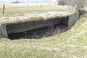 Ligne Maginot - SINNERSBERG OUEST - (Casemate d'infanterie) - La boîte à sable en béton pour l'entrainement au tir