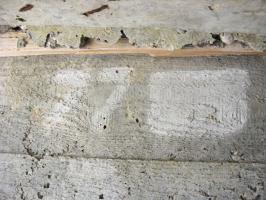 Ligne Maginot - TOTENBERG EST - (Blockhaus pour arme infanterie) - Numérotation du blockhaus