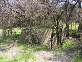 Ligne Maginot - TOTENBERG OUEST - (Blockhaus pour arme infanterie) - Façade arrière