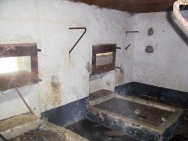 Ligne Maginot - TRUBACH EST - (Blockhaus pour arme infanterie) - Intérieur- créneaux mitrailleuses