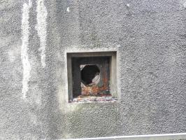 Ligne Maginot - CAMP DE BITCHE - (Abri) - Un des créneaux de façade