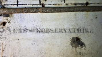 Ligne Maginot - FREUDENBERG - (Observatoire d'artillerie) - Inscription 'vers l'observatoire'