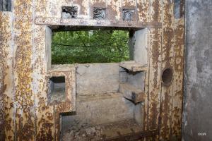 Ligne Maginot - 101 - TIEFENBACH NORD - (Casemate d'infanterie - double) - Chambre de tir du canon