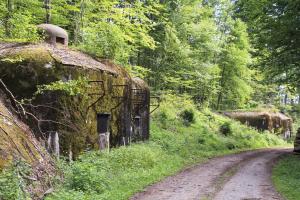 Ligne Maginot - LEGERET - (Abri) - Les deux coffres d'entrée.