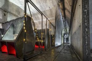 Ligne Maginot - LEGERET - (Abri) - Les lavabos de l'abri, rien de mieux que des couleurs chaleureuses !