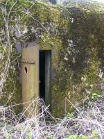 Ligne Maginot - LEGERET - M1BIS - (Blockhaus pour arme infanterie) - Vue rapprochée du coté