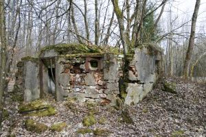 Ligne Maginot - NEUBACH 1 (AVANT POSTE) - (Blockhaus pour canon) - Le blockhaus AC