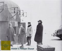 Ligne Maginot - HAUT POIRIER - (Ouvrage d'infanterie) - Visite du Général Réquin dans la Ligne Maginot.