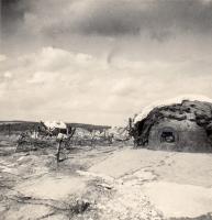 Ligne Maginot - HAUT POIRIER - (Ouvrage d'infanterie) - Le drapeau blanc sur les cloches du bloc 1
22.06.1940