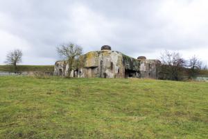 Ligne Maginot - HAUT POIRIER - (Ouvrage d'infanterie) - Bloc 3  
Vue générale