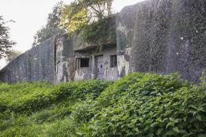Ligne Maginot - HAUT POIRIER - (Ouvrage d'infanterie) - Bloc 4
L’entrée greffée sur l'égout de l'ouvrage