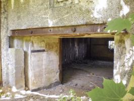 Ligne Maginot - A17 - MAULDE SUD OUEST DROITE (2) - (Casemate d'infanterie) - L'entrée prévue pour la pièce antichar