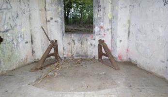 Ligne Maginot - A20 - FORT DE MAULDE EST - (Casemate d'artillerie) - L'intérieur du bloc