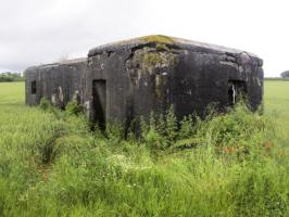 Ligne Maginot - B378 - BOIS MONTOIR (PDS) - (Abri actif) - L'entrée et le créneau arrière